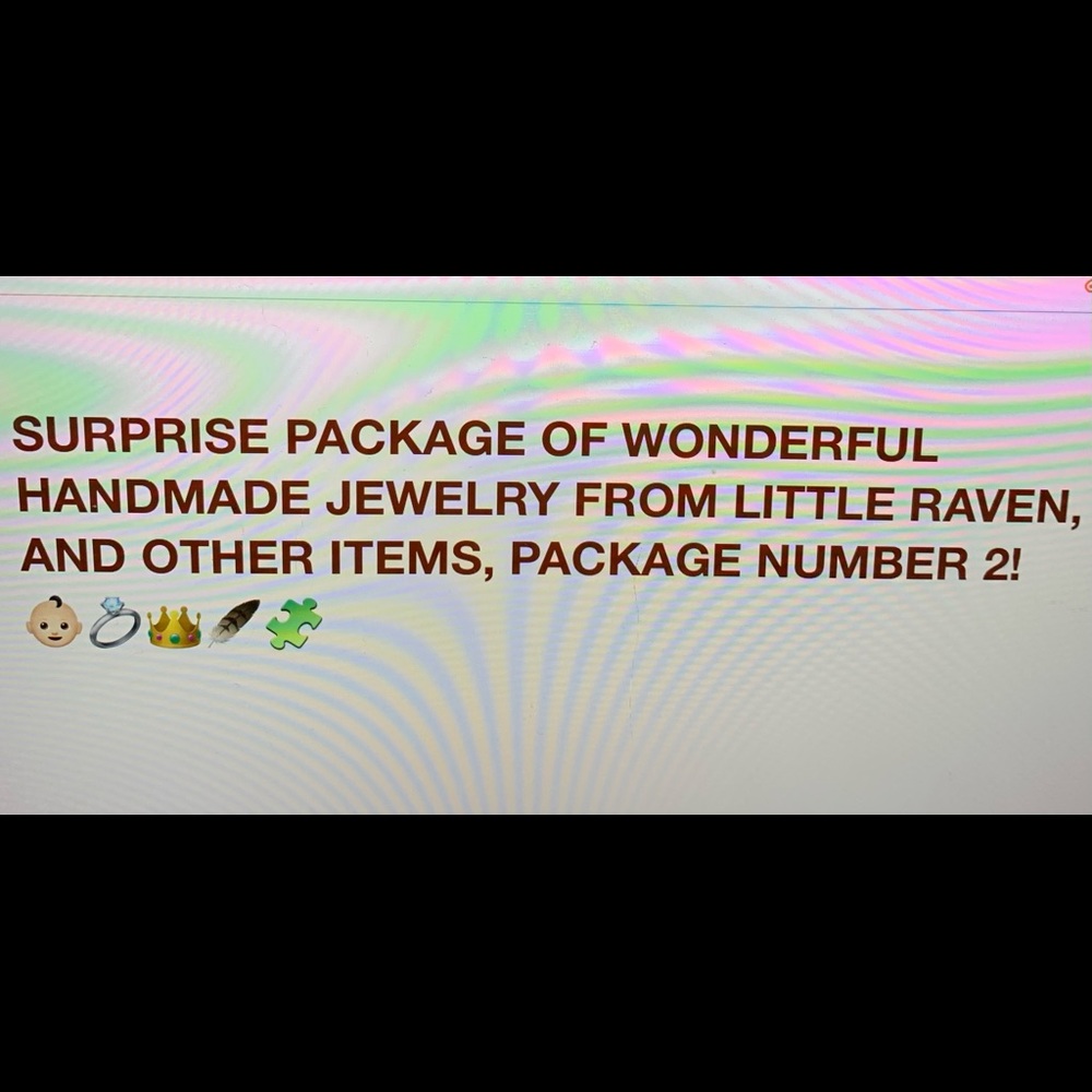 Handmade jewelry and other items